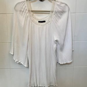 White Cover up dress or Top